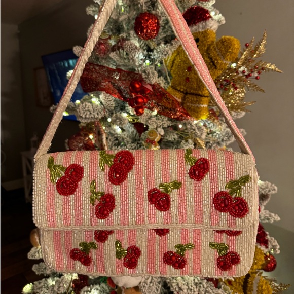 Cherry Beaded Bag - Picture 2 of 6